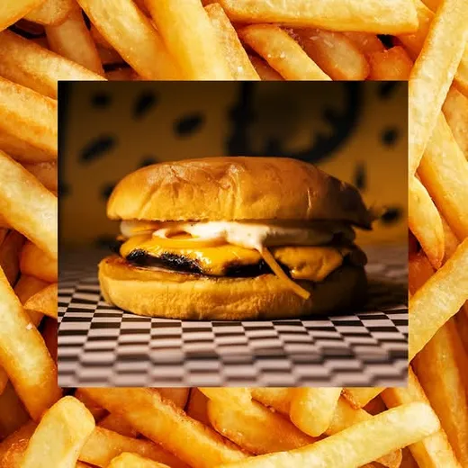 Veg Burger Menu